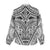 Polynesian Tattoo Inspired Cosplay Costume Women Casual Shirt Tribal Warrior White - Polynesian Pride