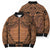Polynesian Tattoo Inspired Cosplay Costume Bomber Puffer Jacket Tribal Warrior - Polynesian Pride