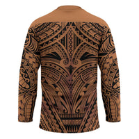 Polynesian Tattoo Inspired Cosplay Costume Hockey Jersey Tribal Warrior - Polynesian Pride