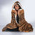 Polynesian Tattoo Inspired Cosplay Costume Hooded Blanket Tribal Warrior - Polynesian Pride
