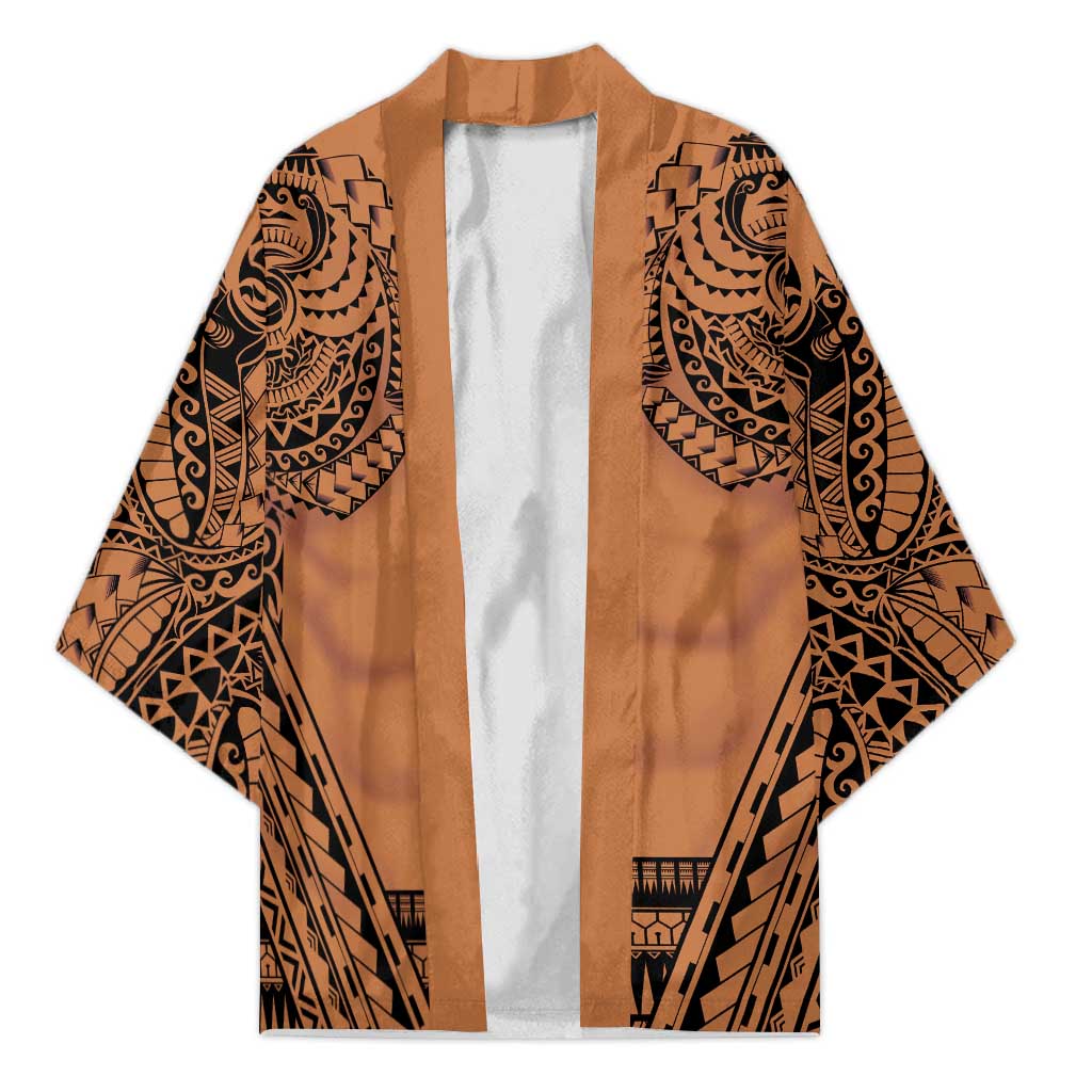 Polynesian Tattoo Inspired Cosplay Costume Kimono Tribal Warrior - Polynesian Pride