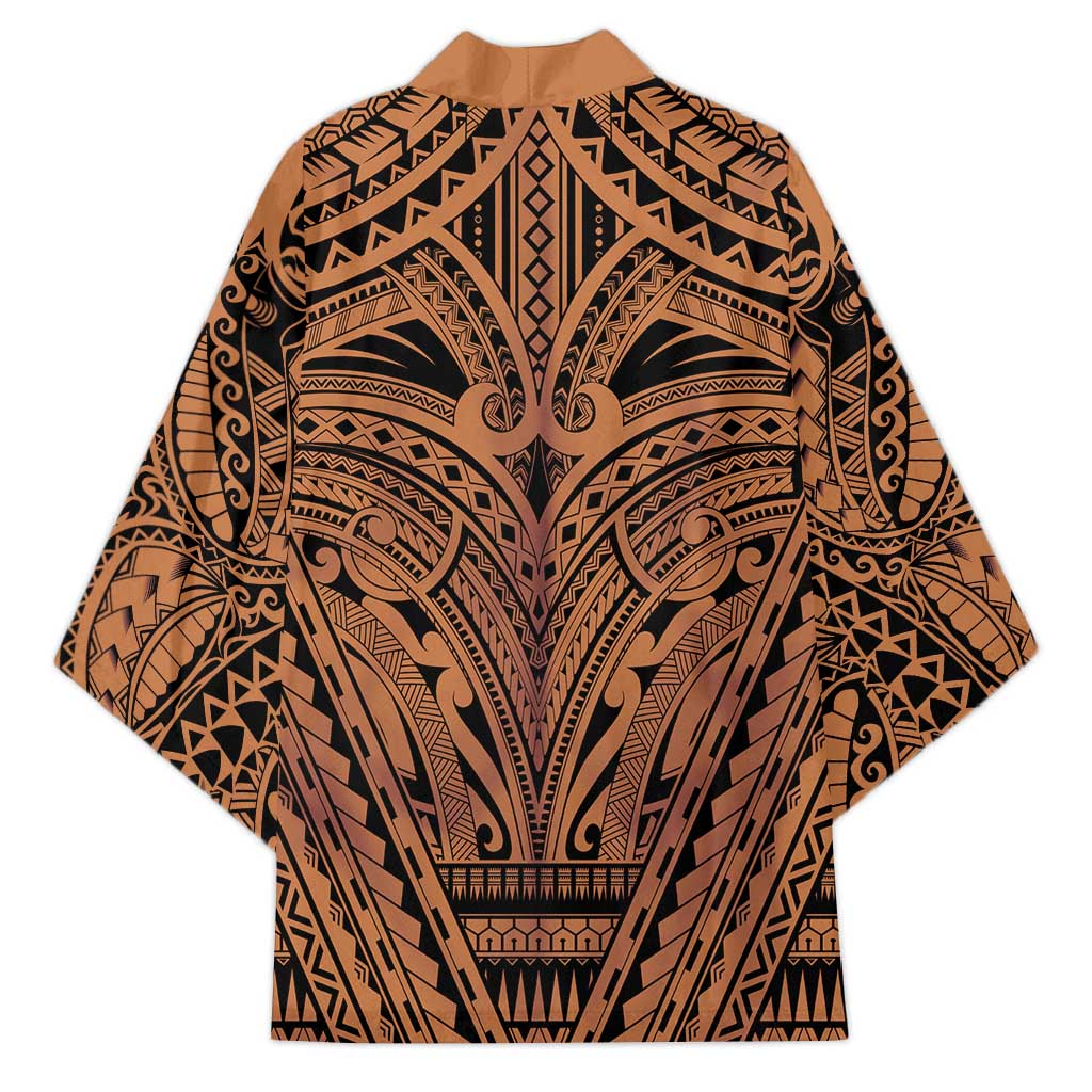 Polynesian Tattoo Inspired Cosplay Costume Kimono Tribal Warrior - Polynesian Pride