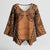 Polynesian Tattoo Inspired Cosplay Costume Kimono Sleeve Blouse Tribal Warrior - Polynesian Pride