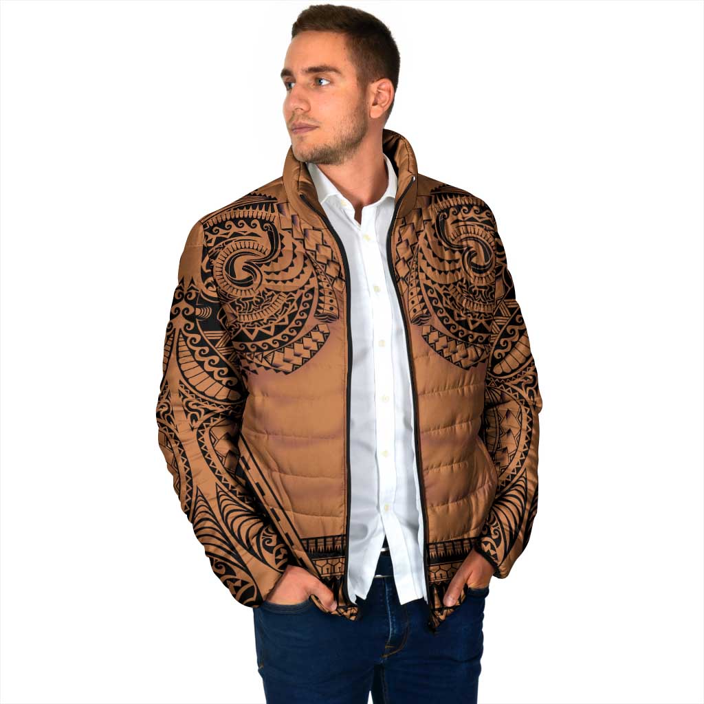 Polynesian Tattoo Inspired Cosplay Costume Padded Jacket Tribal Warrior - Polynesian Pride