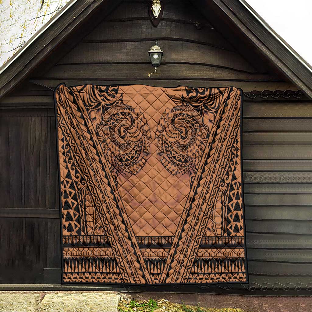 Polynesian Tattoo Inspired Cosplay Costume Quilt Tribal Warrior - Polynesian Pride