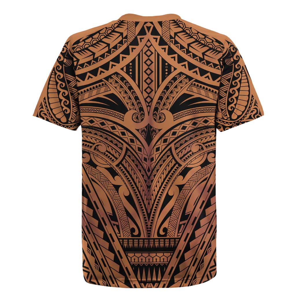 Polynesian Tattoo Inspired Cosplay Costume Rugby Jersey Tribal Warrior - Polynesian Pride