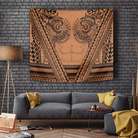 Polynesian Tattoo Inspired Cosplay Costume Tapestry Tribal Warrior - Polynesian Pride