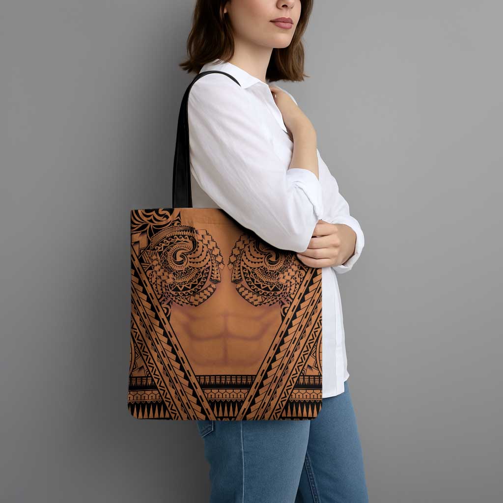 Polynesian Tattoo Inspired Cosplay Costume Tote Bag Tribal Warrior - Polynesian Pride