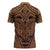 Polynesian Tattoo Inspired Cosplay Costume Zipper Polo Shirt Tribal Warrior - Polynesian Pride