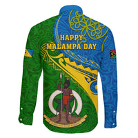 malampa-day-family-matching-tank-maxi-dress-and-hawaiian-shirt-sand-drawing-vanuatuan-pattern