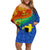 tafea-day-off-shoulder-short-dress-sand-drawing-vanuatuan-pattern