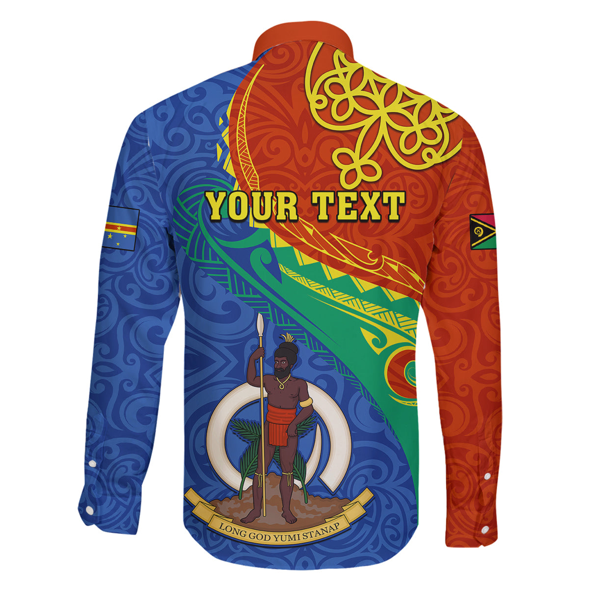 Personalized Tafea Day Family Matching Off Shoulder Long Sleeve Dress and Hawaiian Shirt Sand Drawing Vanuatuan Pattern LT05 - Polynesian Pride