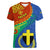 personalized-tafea-day-women-v-neck-t-shirt-sand-drawing-vanuatuan-pattern
