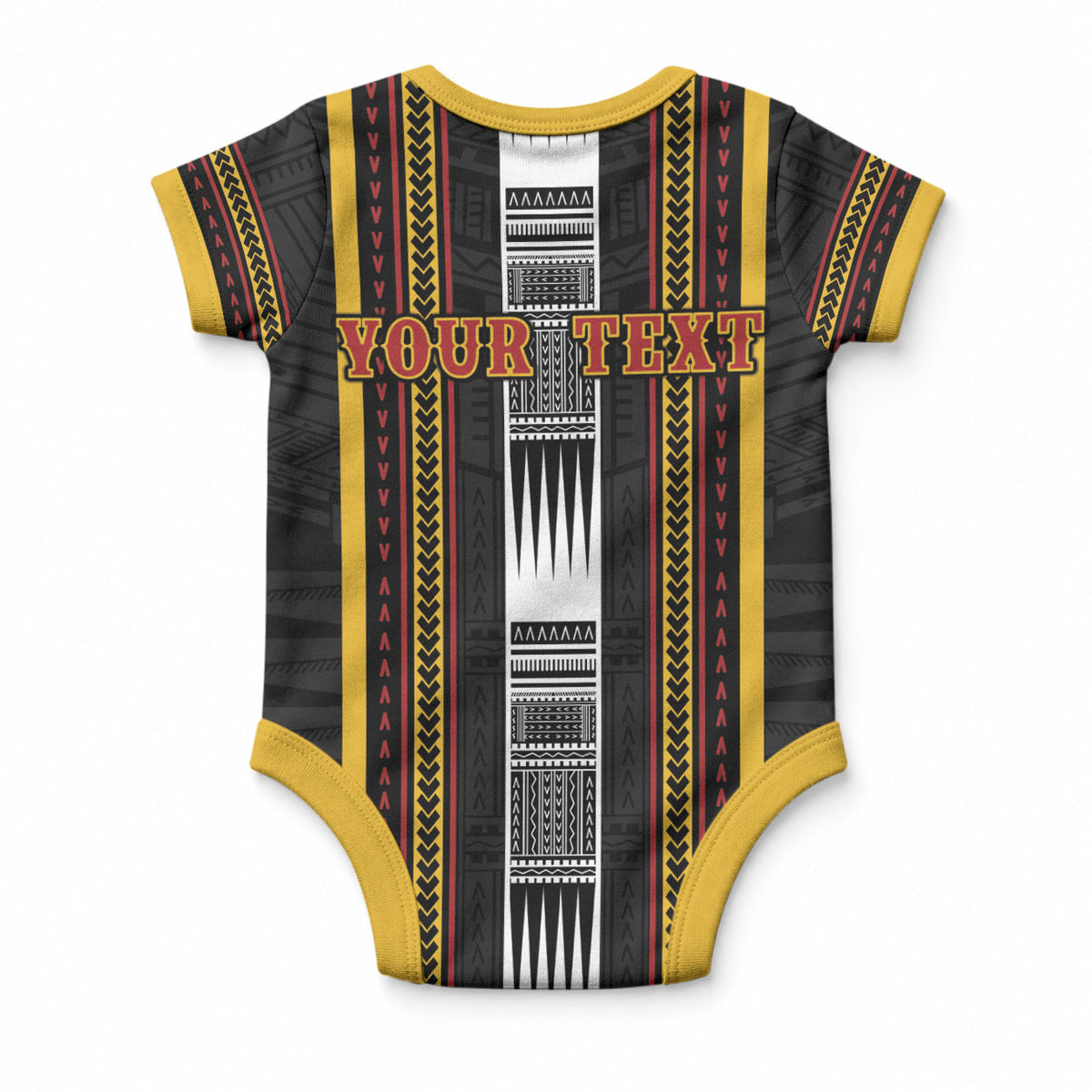 Personalised Salelologa Samoa Baby Onesie Samoan Tribal Pattern LT05 - Polynesian Pride