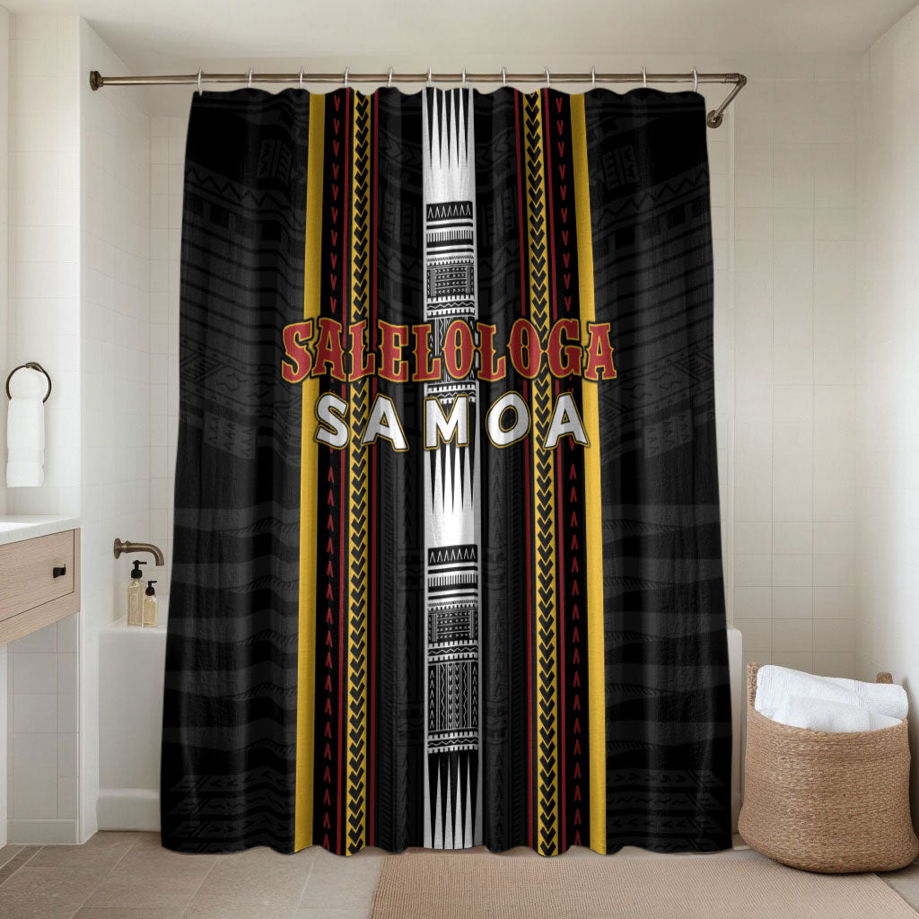 Salelologa Samoa Bathroom Set Samoan Tribal Pattern