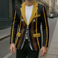 Personalised Salelologa Samoa Blazer Samoan Tribal Pattern