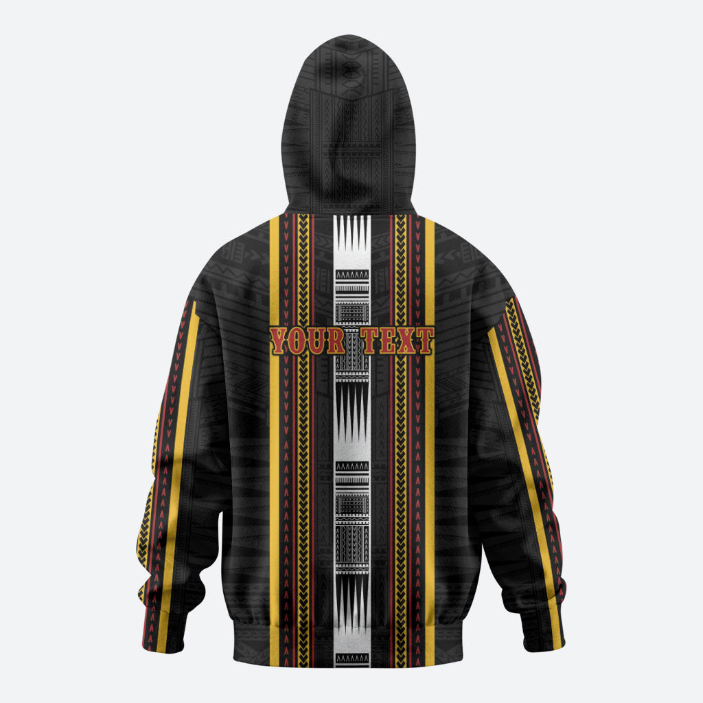 Personalised Salelologa Samoa Hoodie Samoan Tribal Pattern LT05 - Polynesian Pride