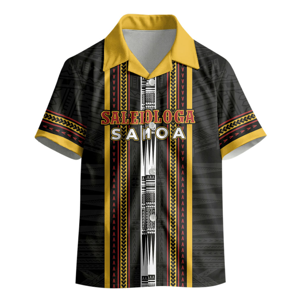 Personalised Salelologa Samoa Kid Hawaiian Shirt Samoan Tribal Pattern LT05 - Polynesian Pride