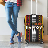 Salelologa Samoa Luggage Cover Samoan Tribal Pattern