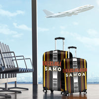 Salelologa Samoa Luggage Cover Samoan Tribal Pattern