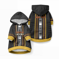 Personalised Salelologa Samoa Pet Hoodie Samoan Tribal Pattern