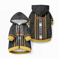 Personalised Salelologa Samoa Pet Hoodie Samoan Tribal Pattern