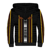 Personalised Salelologa Samoa Sherpa Hoodie Samoan Tribal Pattern LT05 - Polynesian Pride