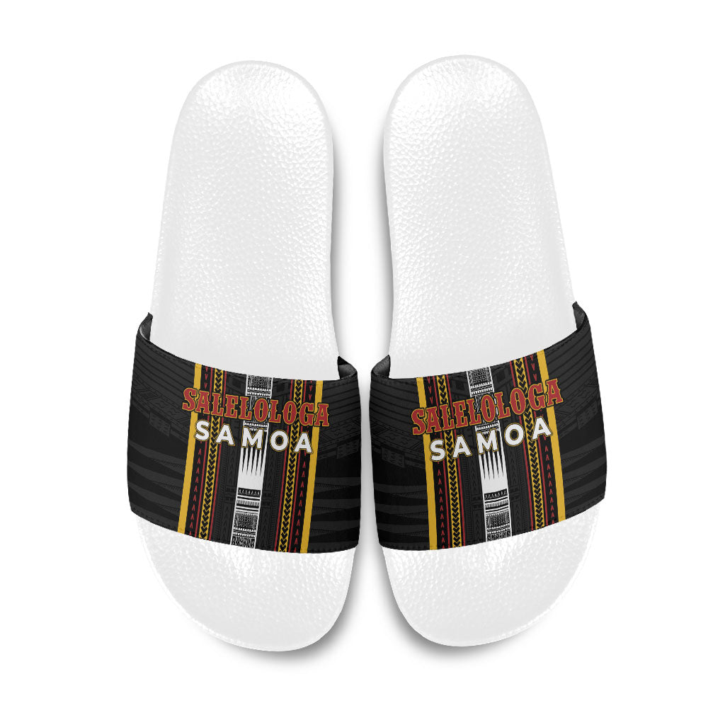 Salelologa Samoa Slide Sandals Samoan Tribal Pattern