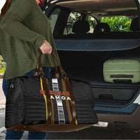 Salelologa Samoa Travel Bag Samoan Tribal Pattern