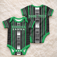 Personalised Siusega Samoa Baby Onesie Samoan Tribal Pattern LT05 - Polynesian Pride