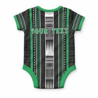 Personalised Siusega Samoa Baby Onesie Samoan Tribal Pattern LT05 - Polynesian Pride