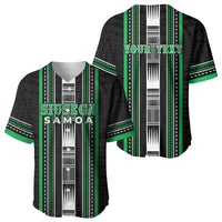 Personalised Siusega Samoa Baseball Jersey Samoan Tribal Pattern LT05 - Polynesian Pride