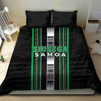 Siusega Samoa Bedding Set Samoan Tribal Pattern