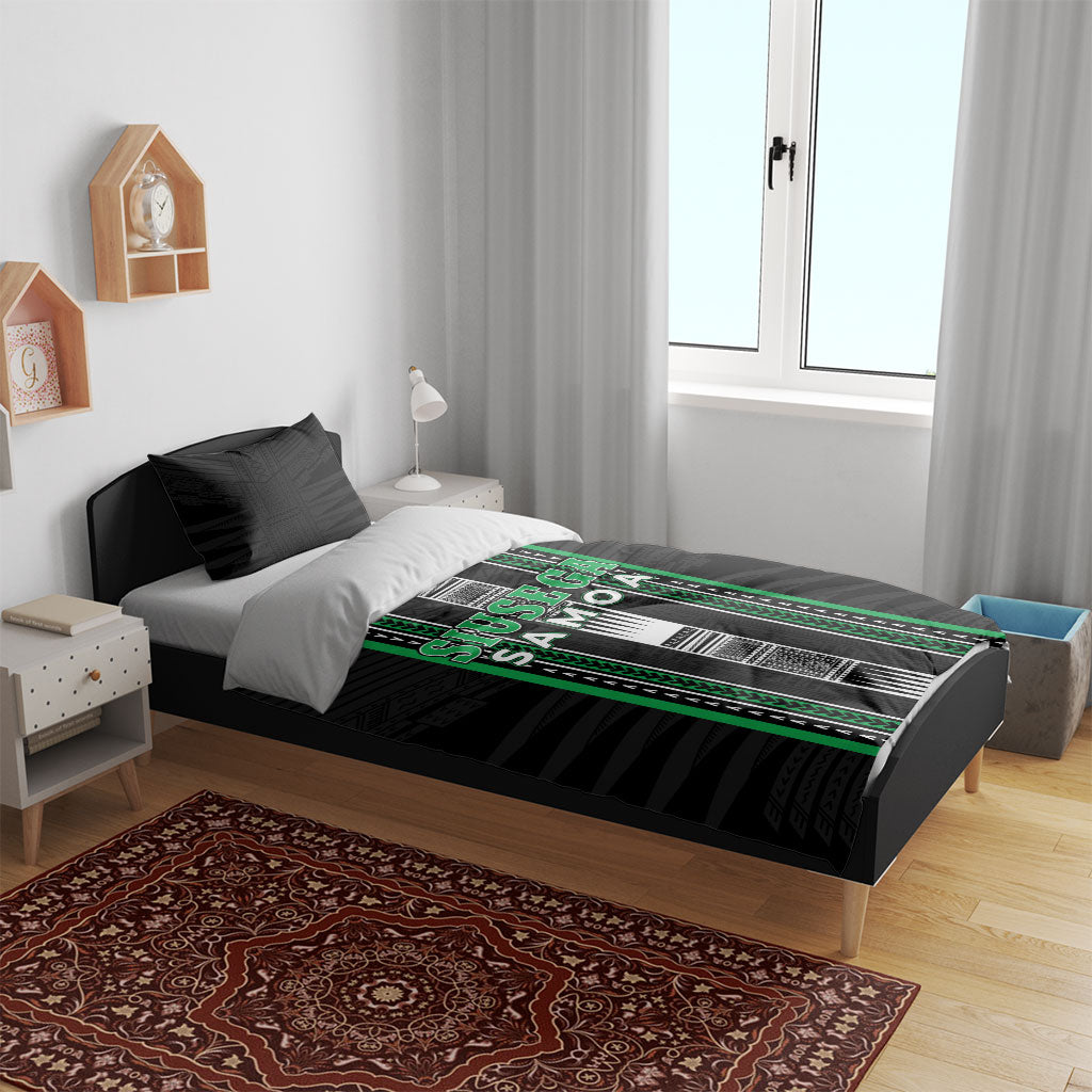 Siusega Samoa Bedding Set Samoan Tribal Pattern