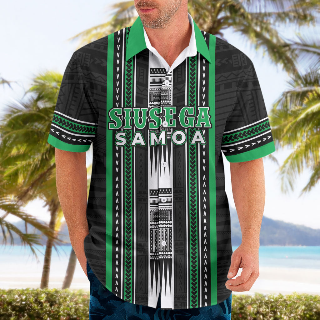 Personalised Siusega Samoa Hawaiian Shirt Samoan Tribal Pattern LT05 - Polynesian Pride