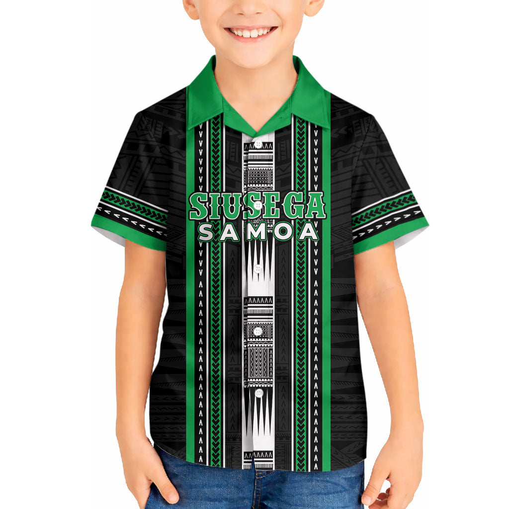 Personalised Siusega Samoa Hawaiian Shirt Samoan Tribal Pattern LT05 - Polynesian Pride