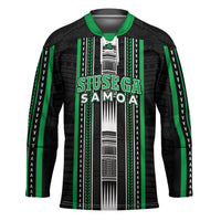 Personalised Siusega Samoa Hockey Jersey Samoan Tribal Pattern