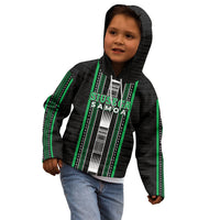 Personalised Siusega Samoa Kid Hoodie Samoan Tribal Pattern