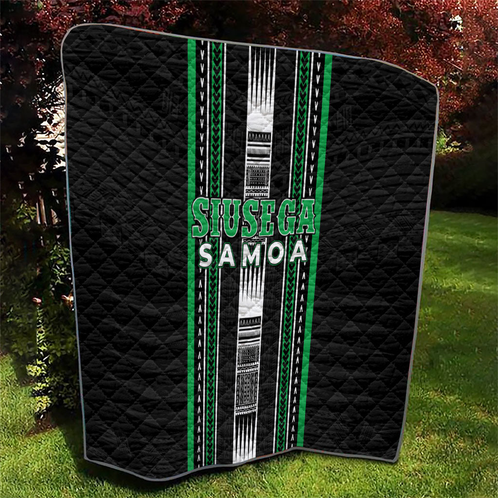 Siusega Samoa Quilt Samoan Tribal Pattern LT05 - Polynesian Pride