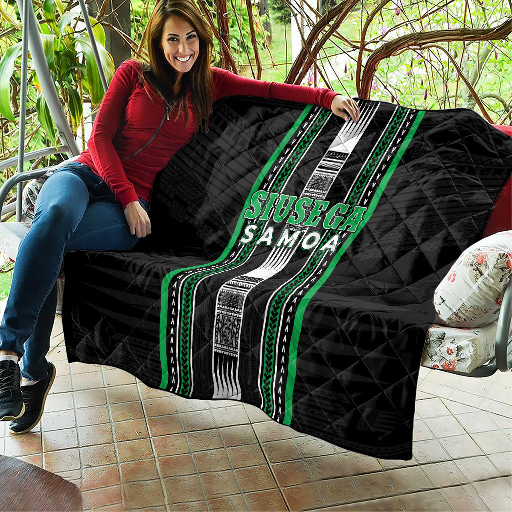 Siusega Samoa Quilt Samoan Tribal Pattern LT05 - Polynesian Pride