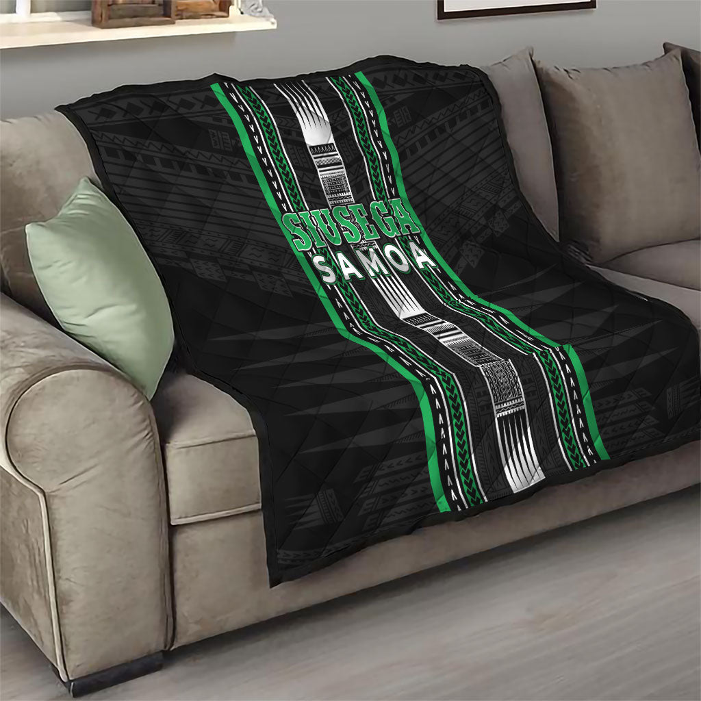 Siusega Samoa Quilt Samoan Tribal Pattern LT05 - Polynesian Pride