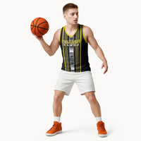 Personalised Faleasiu Samoa Basketball Jersey Samoan Tribal Pattern