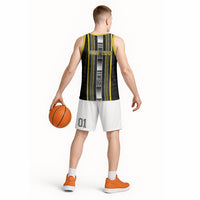 Personalised Faleasiu Samoa Basketball Jersey Samoan Tribal Pattern