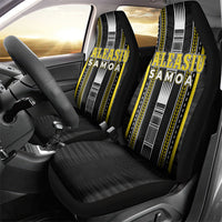 Faleasiu Samoa Car Seat Cover Samoan Tribal Pattern