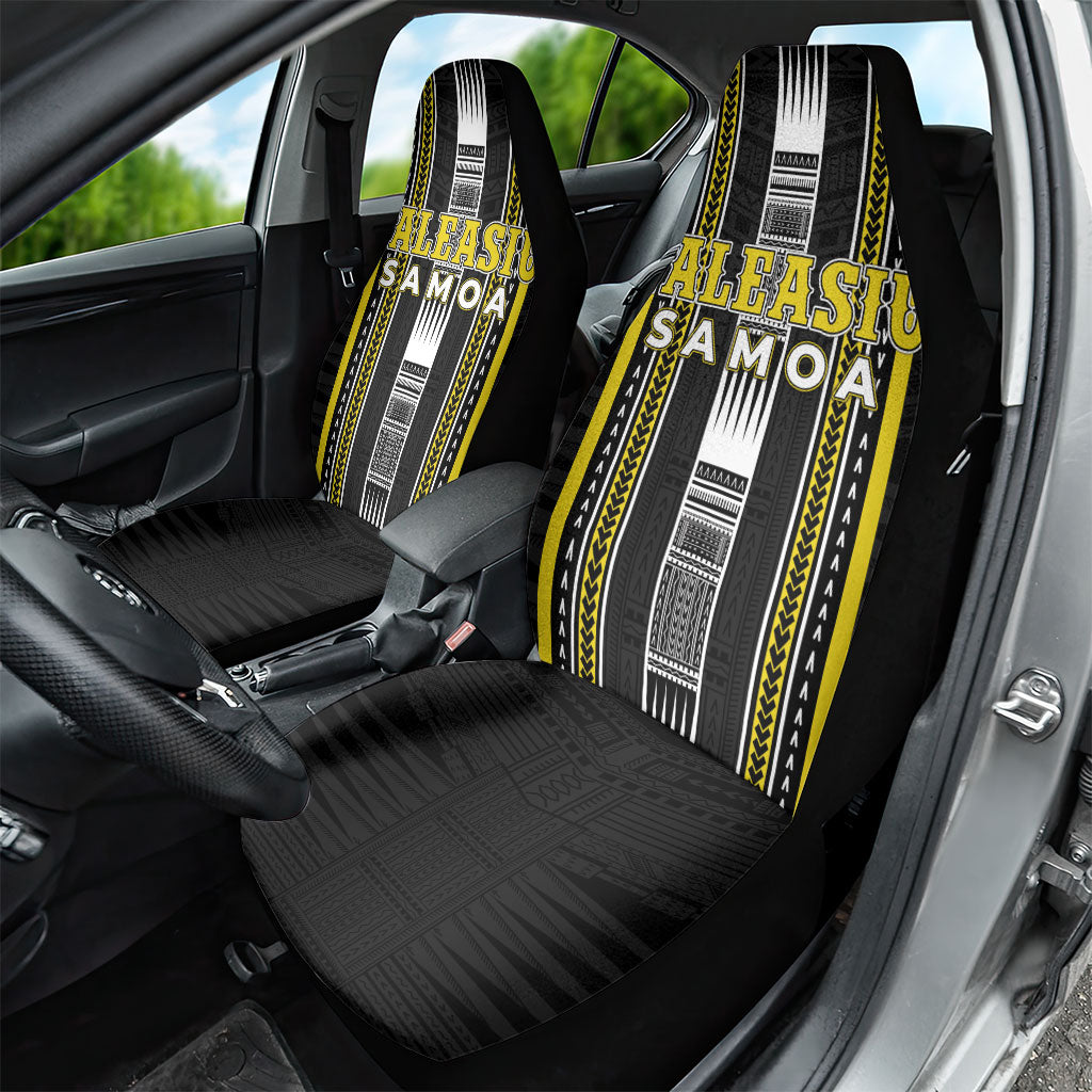 Faleasiu Samoa Car Seat Cover Samoan Tribal Pattern