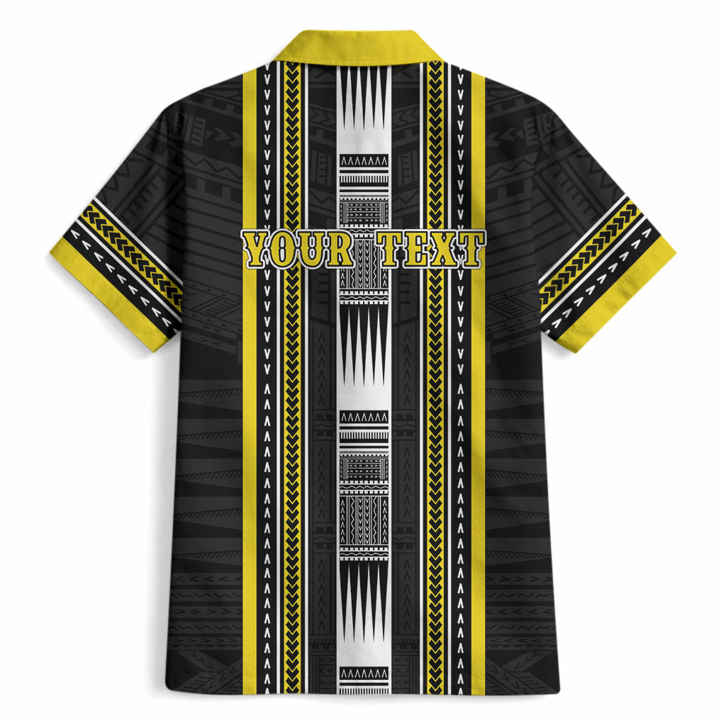 Personalised Faleasiu Samoa Hawaiian Shirt Samoan Tribal Pattern LT05 - Polynesian Pride
