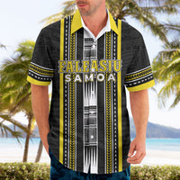 Personalised Faleasiu Samoa Hawaiian Shirt Samoan Tribal Pattern LT05 - Polynesian Pride