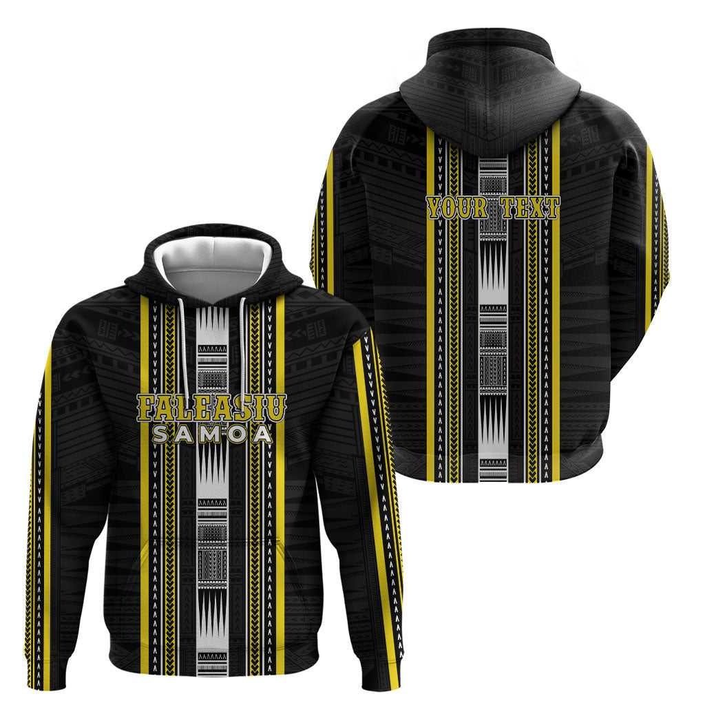 Personalised Faleasiu Samoa Hoodie Samoan Tribal Pattern LT05 - Polynesian Pride