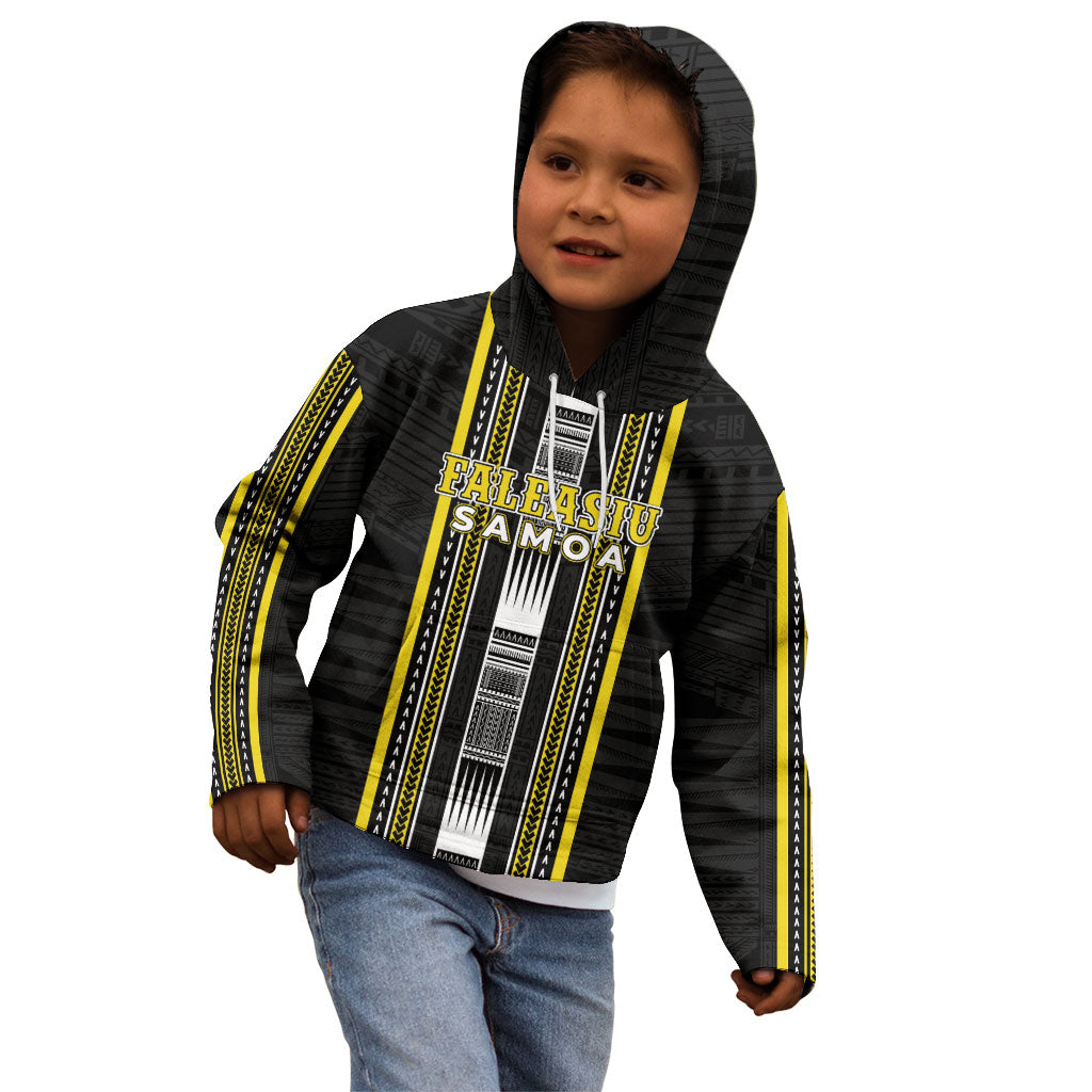 Personalised Faleasiu Samoa Kid Hoodie Samoan Tribal Pattern LT05 - Polynesian Pride