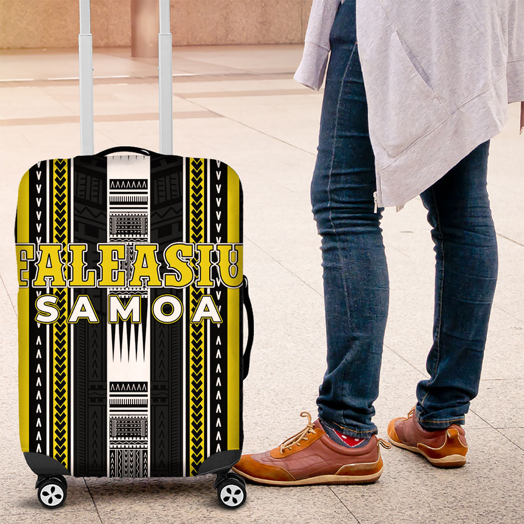 Faleasiu Samoa Luggage Cover Samoan Tribal Pattern